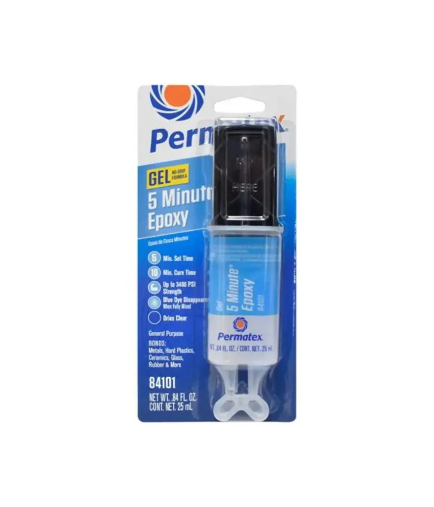 Adhesivo epoxico 5 minutos # 84101 PERMATEX (JERINGA)