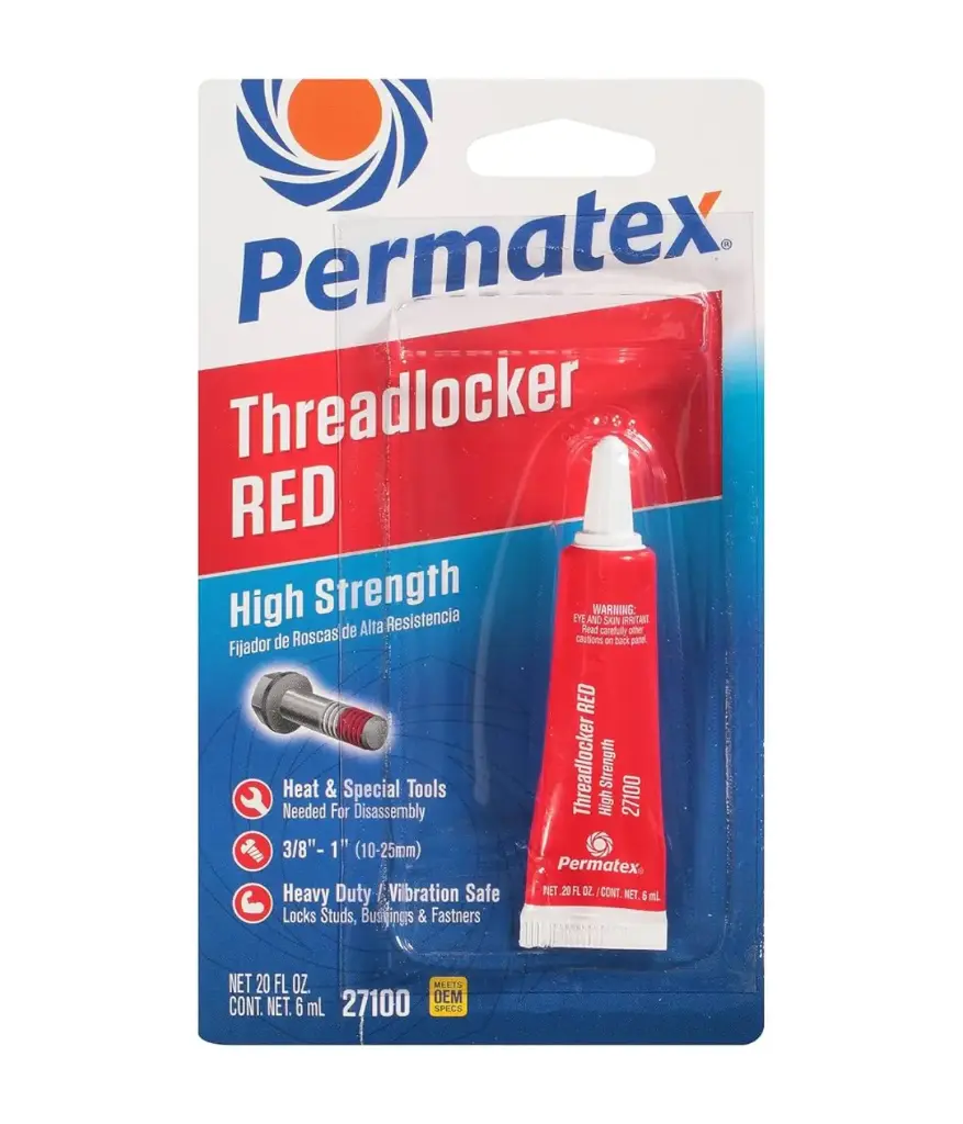 Fijador d/pernos rojo 27100 6ML PERMATEX alta resistencia