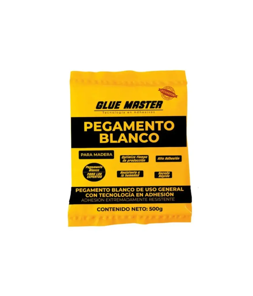 Pegamento Goma funda amarilla 1 Lb GLUE MASTER