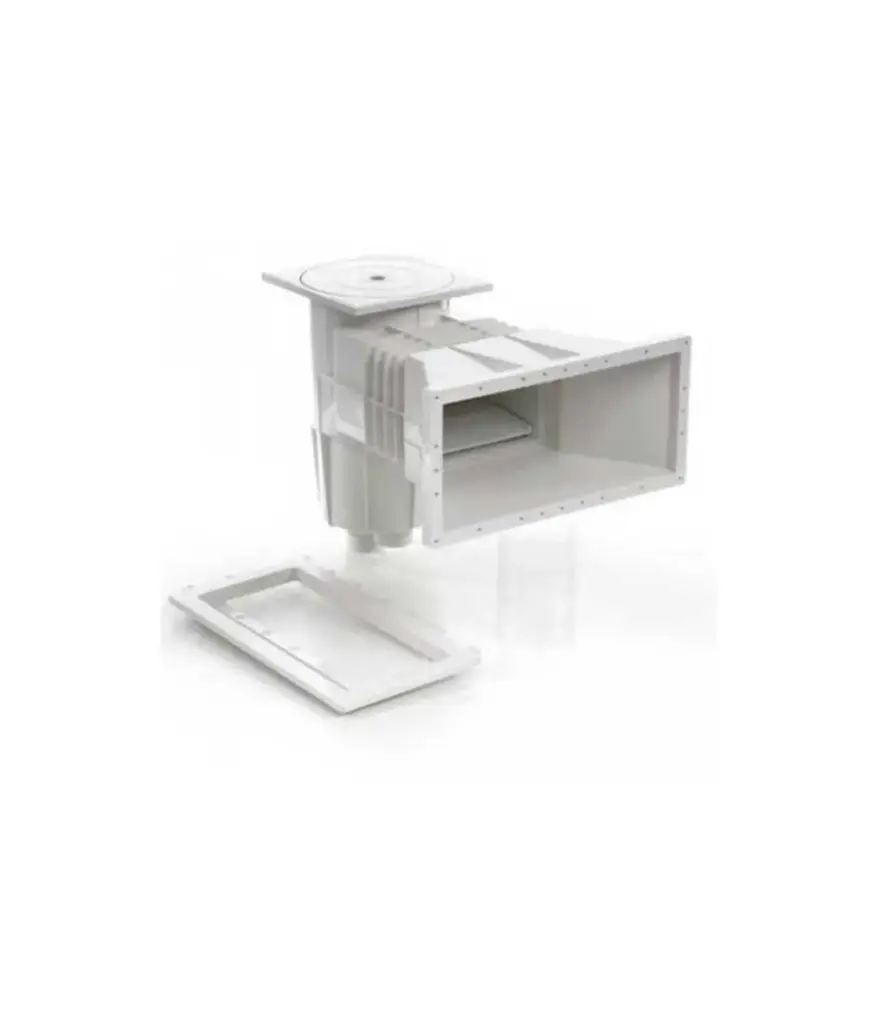 SKIMMER plastico 1 1/2 de salida c/rejilla DEEPWATER