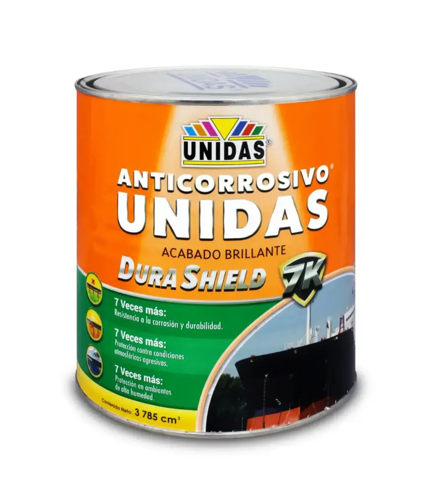 Pintura anticorrosivo Naranja Plus GL UNIDAS