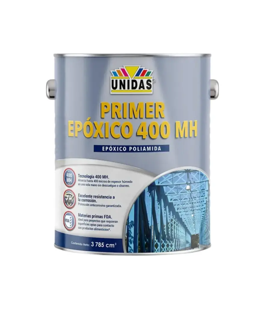 Pintura Epoxico Fondo PRIMER Gris c/catalizador GL (1437A)