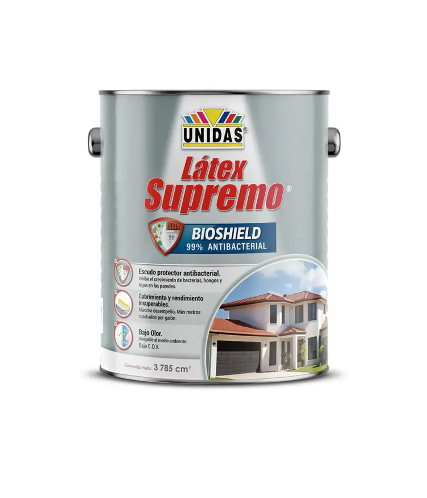 Pintura Latex (caucho) Blanco GL SUPREMO LS-1000A
