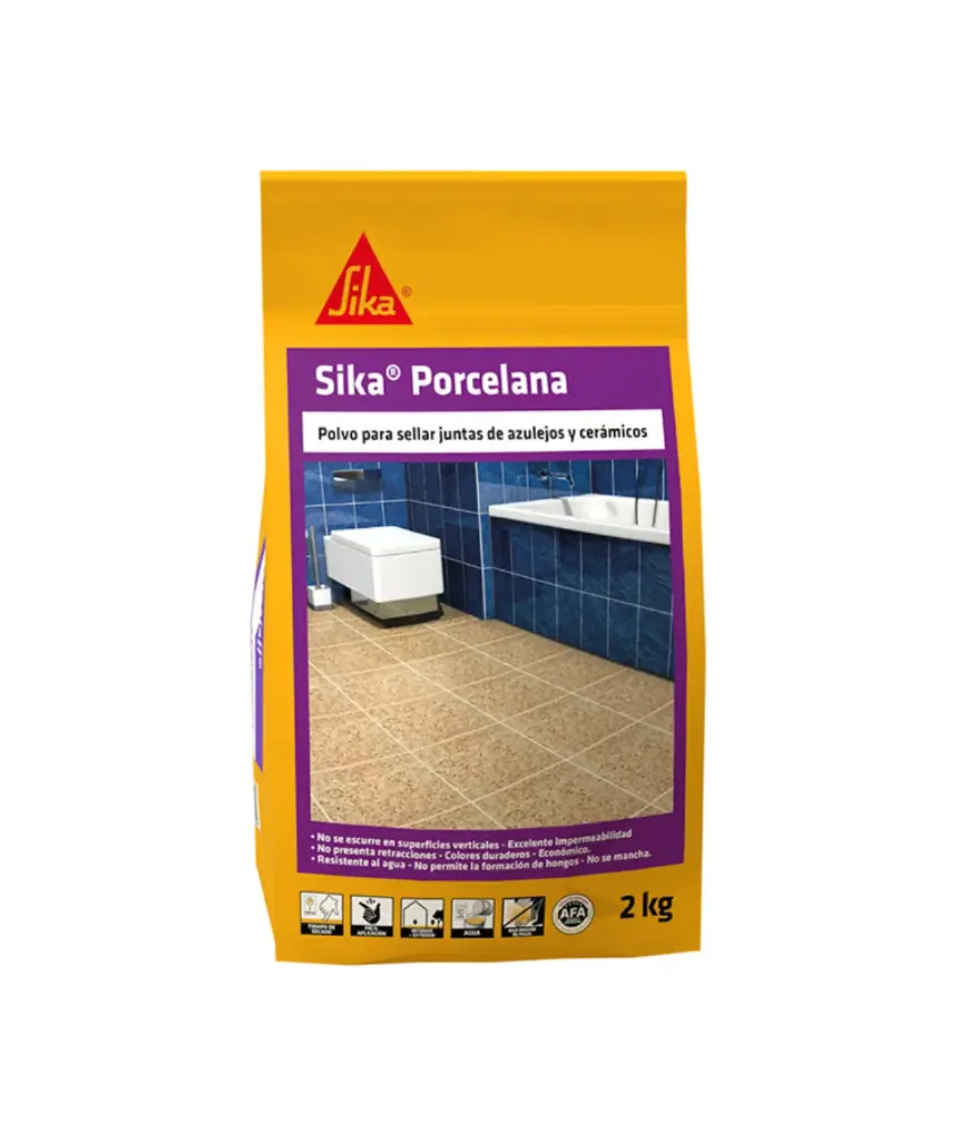 Sika porcelana BLANCA 2kg TC/04M