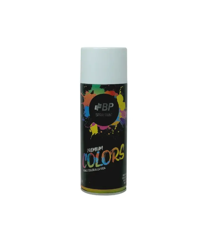 Pintura Spray Blanco Mate Premium 400ml BP PSBPBM