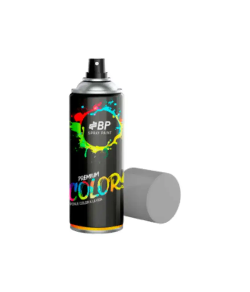 Pintura Spray Plata Cromado Premium 400ml BP PSBPPC