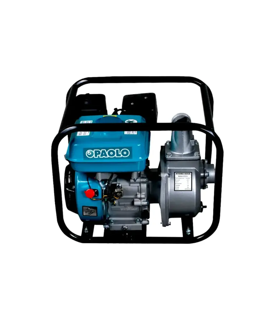 Bomba a gasolina 6.5HP 2x2 (caudal) Paolo