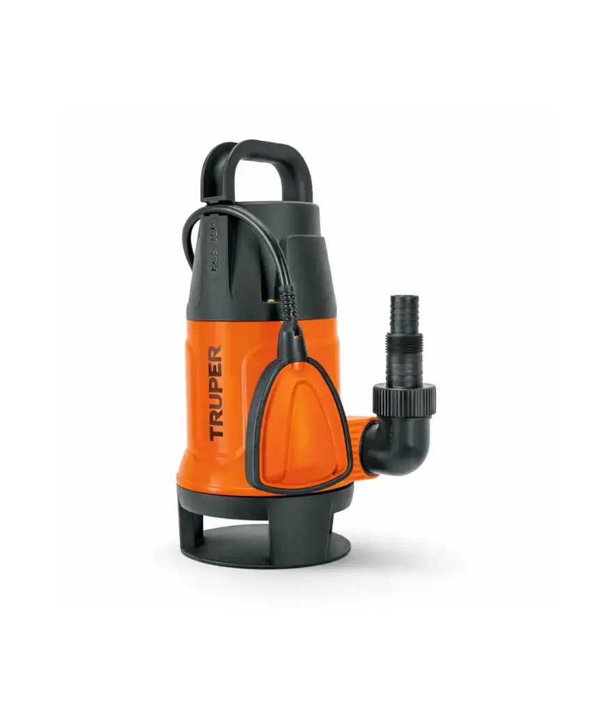 Bomba sumergible 1HP 110V agua limpia 750W TRUPER