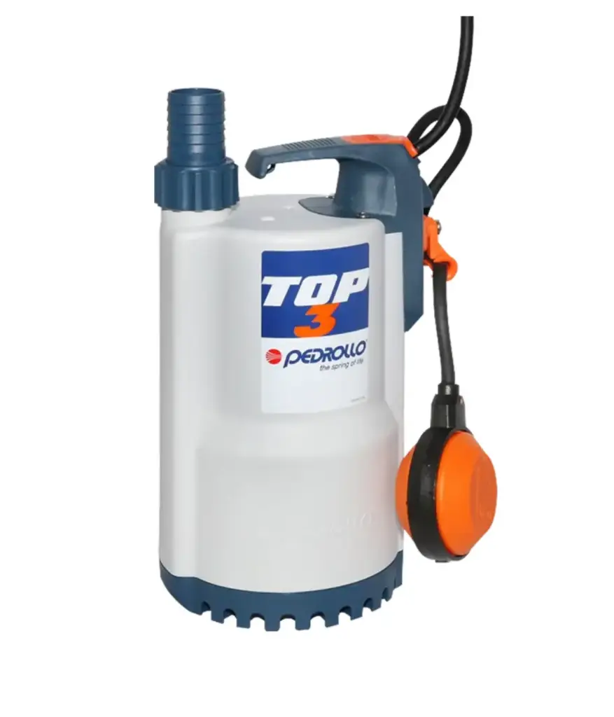Bomba Sumergible 3/4HP (0.75) TOP 3 110V 1 1/4" PEDROLLO