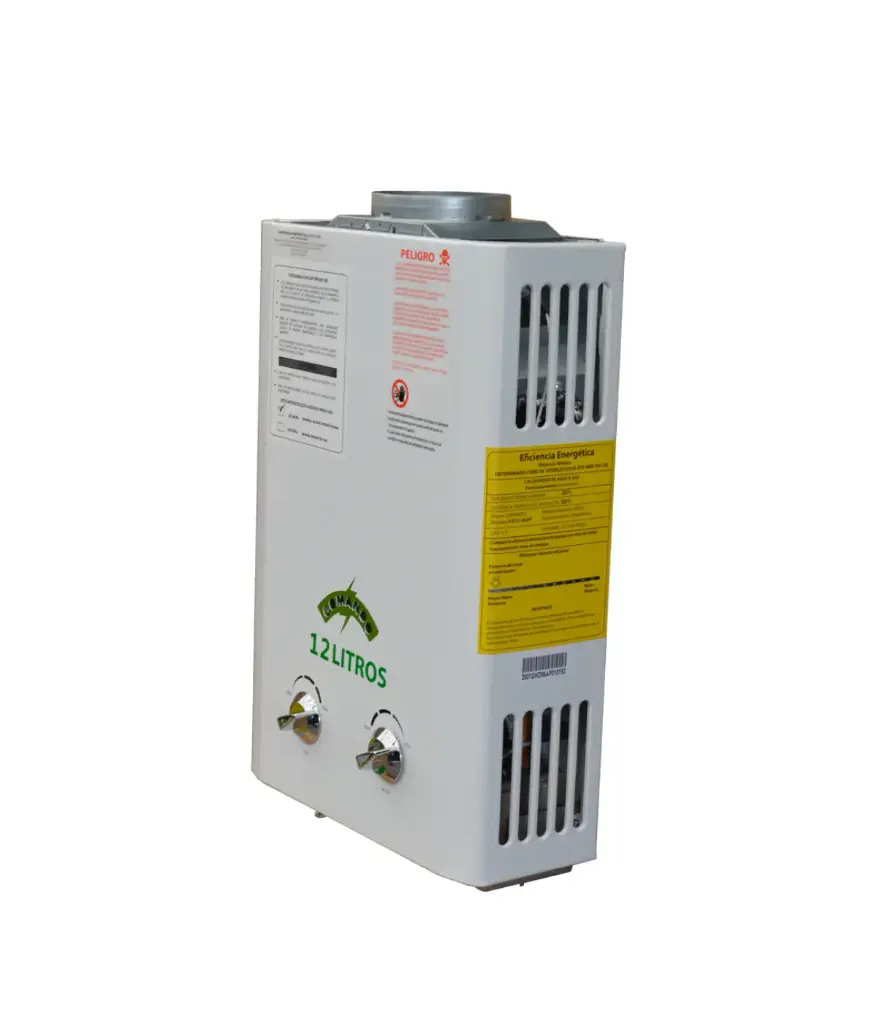 Calefon p/agua a gas 12 Lts COMANDO