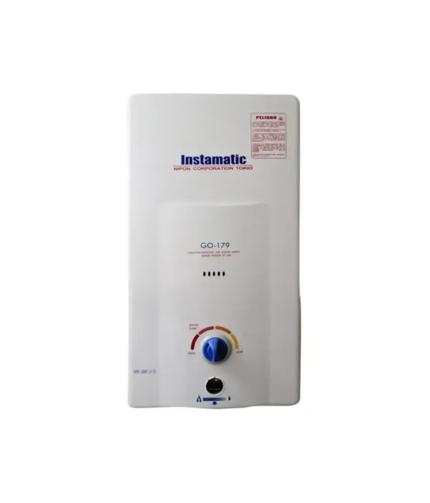 Calefon p/agua a gas 26 Lts INSTAMATIC
