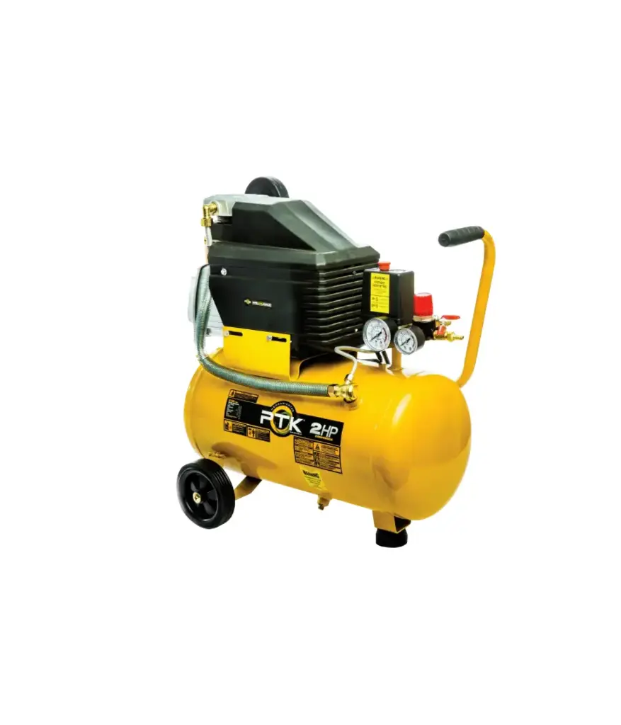 Compresor de aire c/tanque 24 Lts 2. Hp PTK (1524/1624)