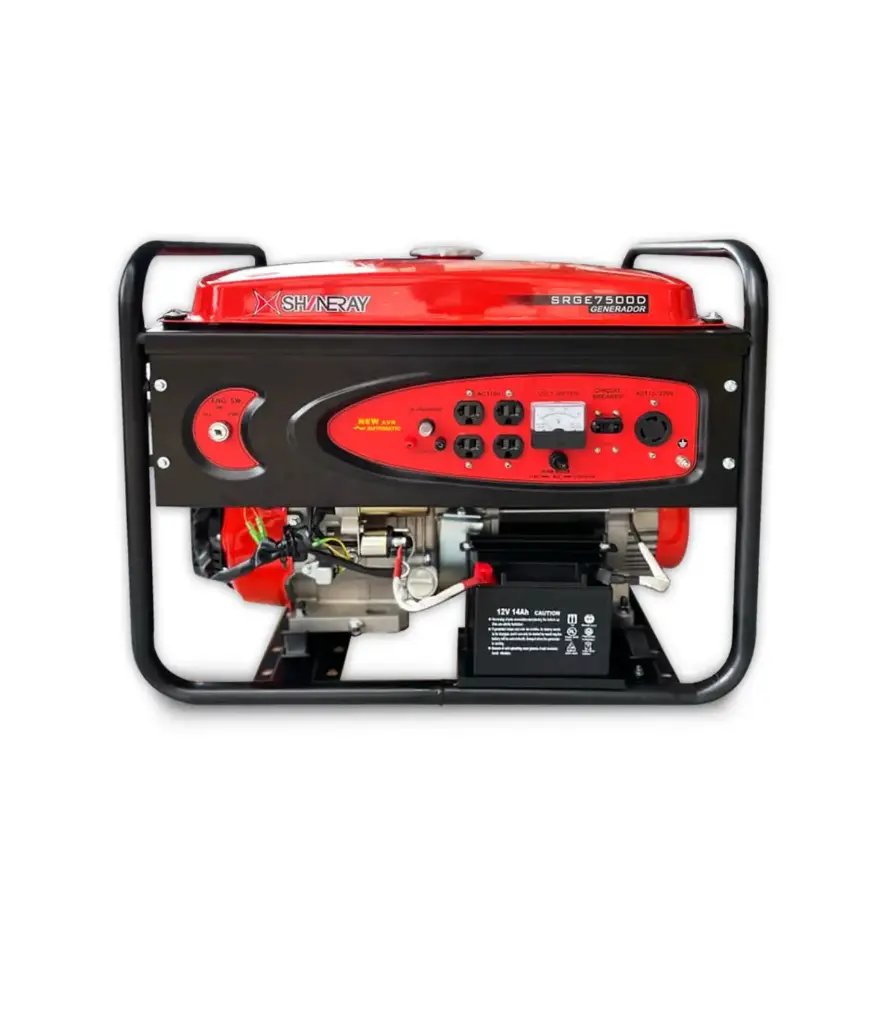 Generador 6KW a gasolina 110/220V SHINERAY (SRGE7500D)