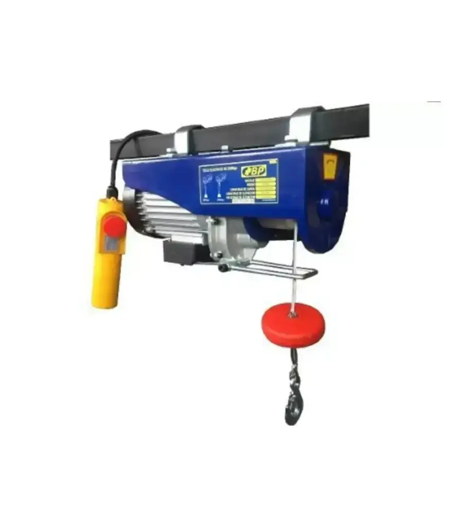 Tecle electrico 600kg/12m -1200kg/6m 220v 1800W BP (TE1200)