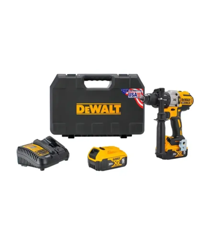 Taladro 1/2 DEWALT Inalamb. Percut. 20V XR-MAX /2000rpm C/Bateria (DCD996P2)