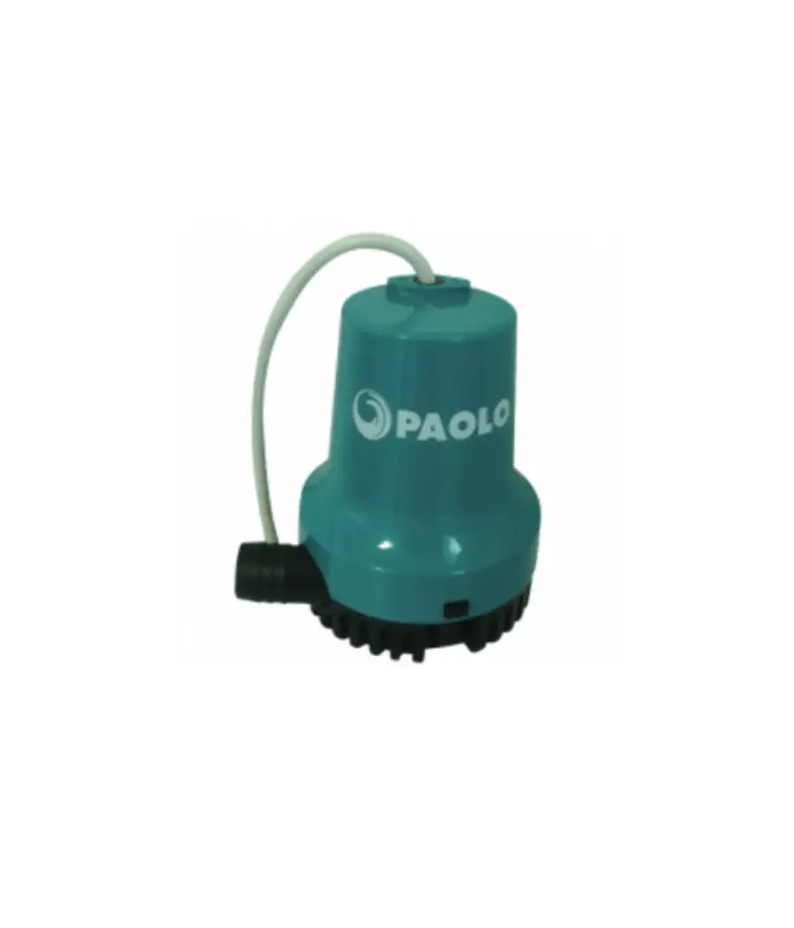 Bomba de achique 1" 2000GPH 12v PAOLO