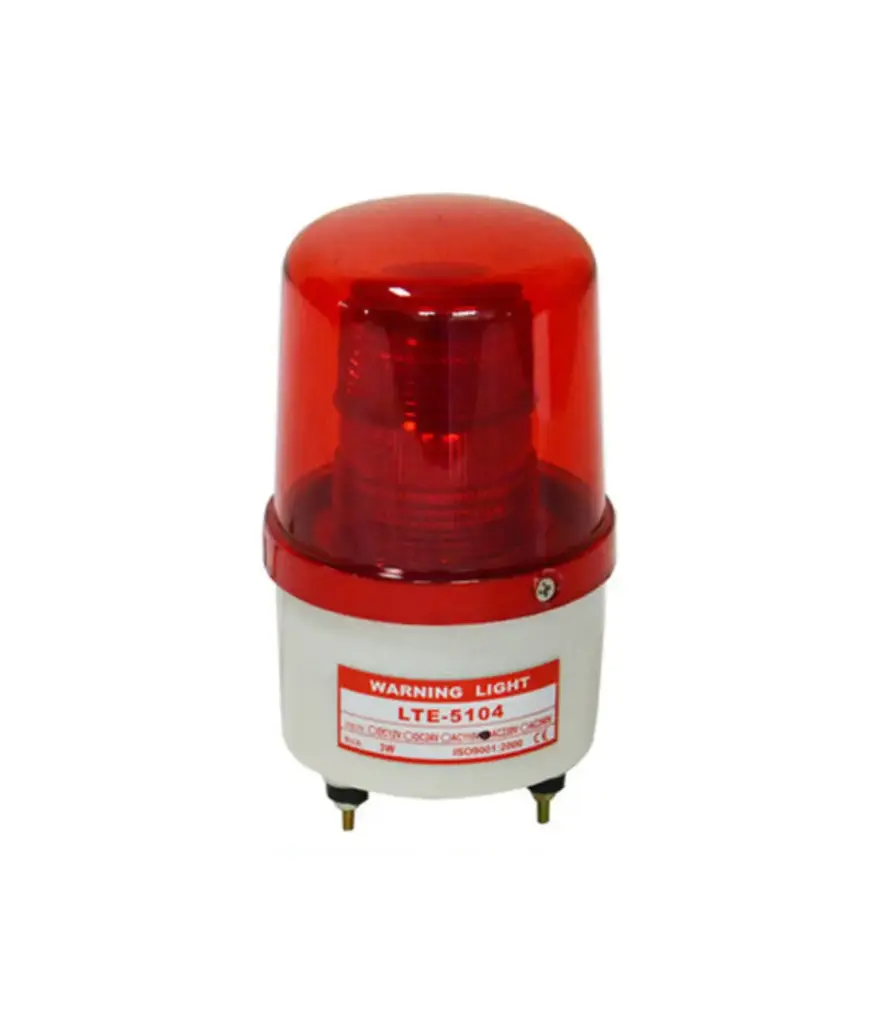 Luz emerg. LTE-5104J  12VDC 163*102MM  LED C/ALARMA CAMSCO