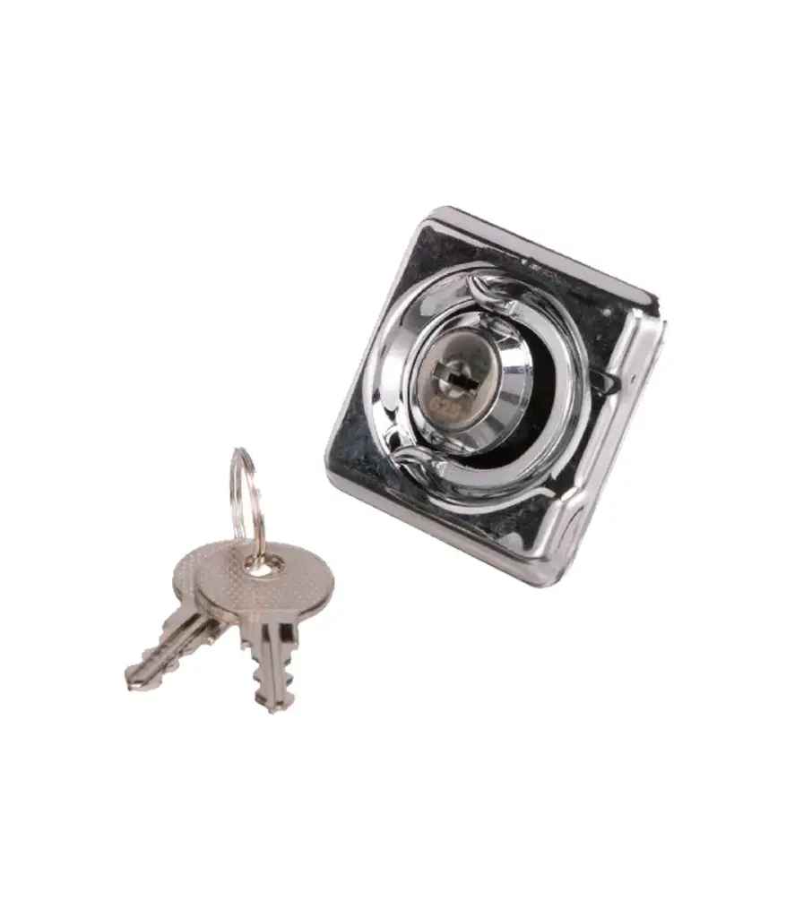 Seguro inox. p/puerta YATE s/llave MARPAC (7-0216)