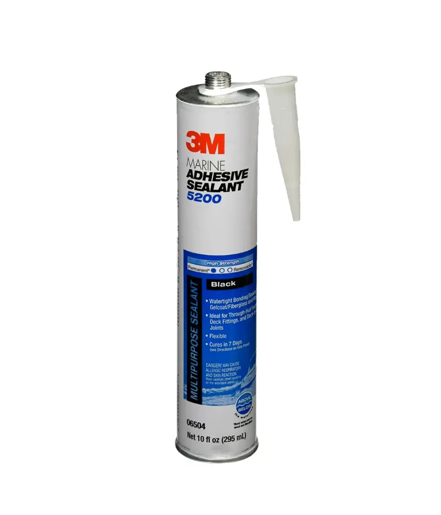 Silicon Sellador 3M 5200/5201 marino negro 295ml