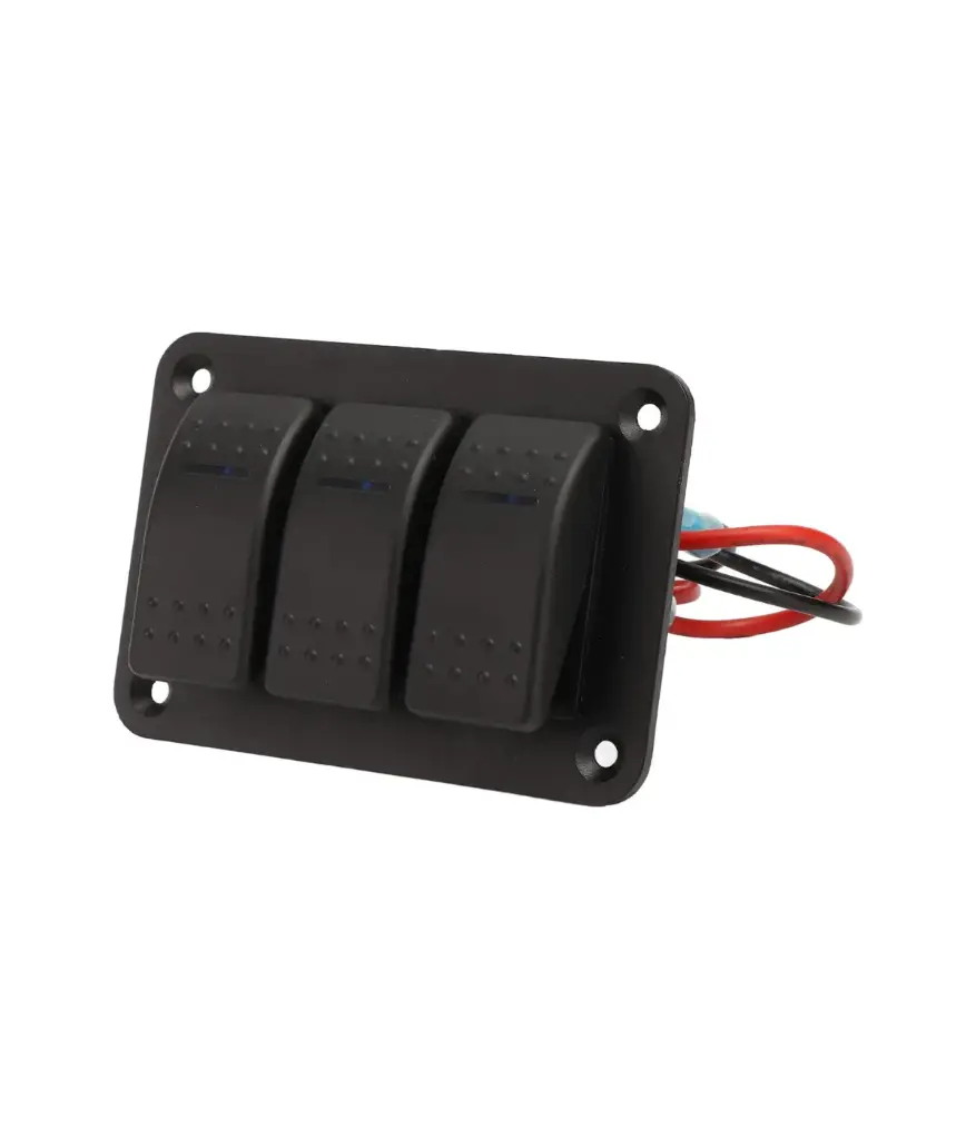 Switch PORTAFUSIBLE de 3 servicios MARPAC (7-0510/7-0516) 10A 12V  EL098200