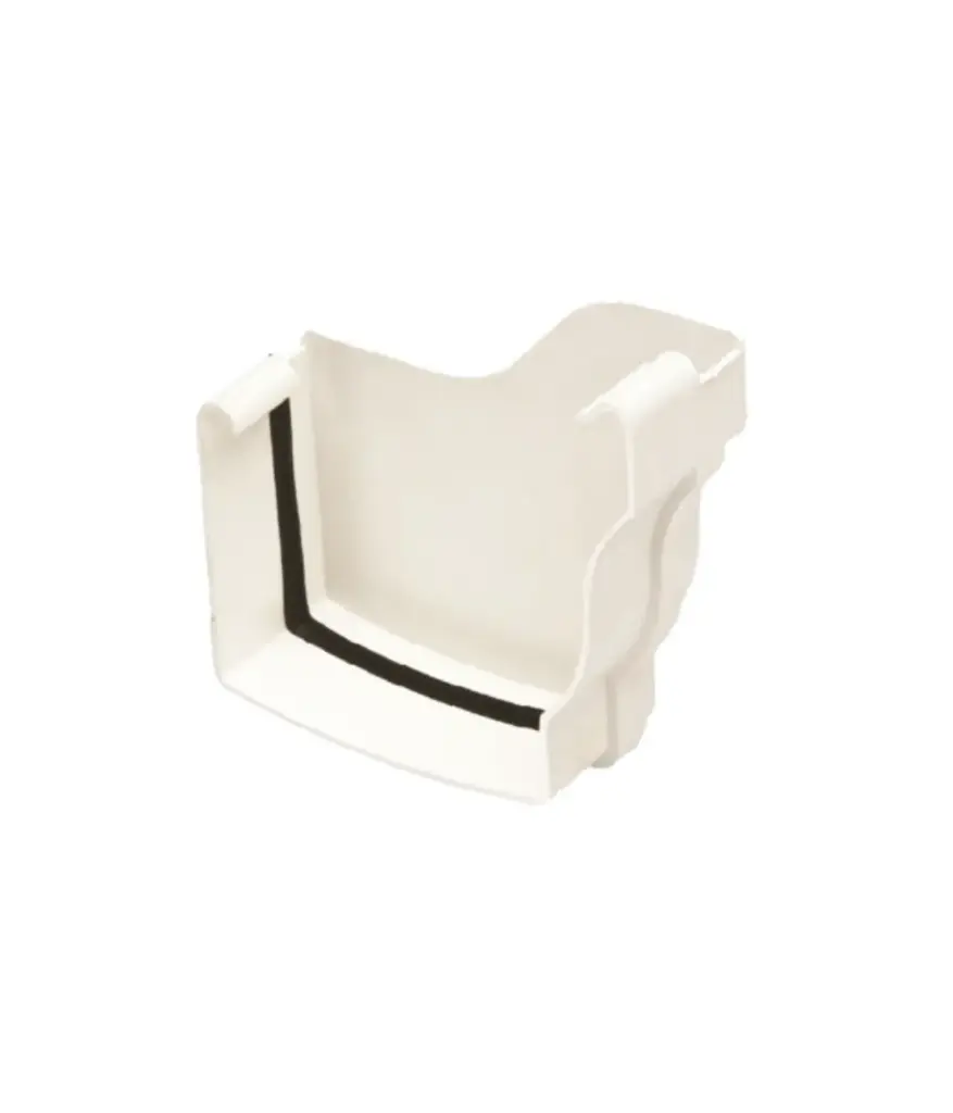 Canal Tapa derecho externa PVC p/canal agua lluvia (unidad)