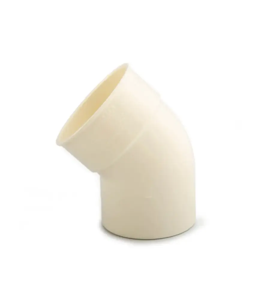 Codo desague 110mm x45° Tigre