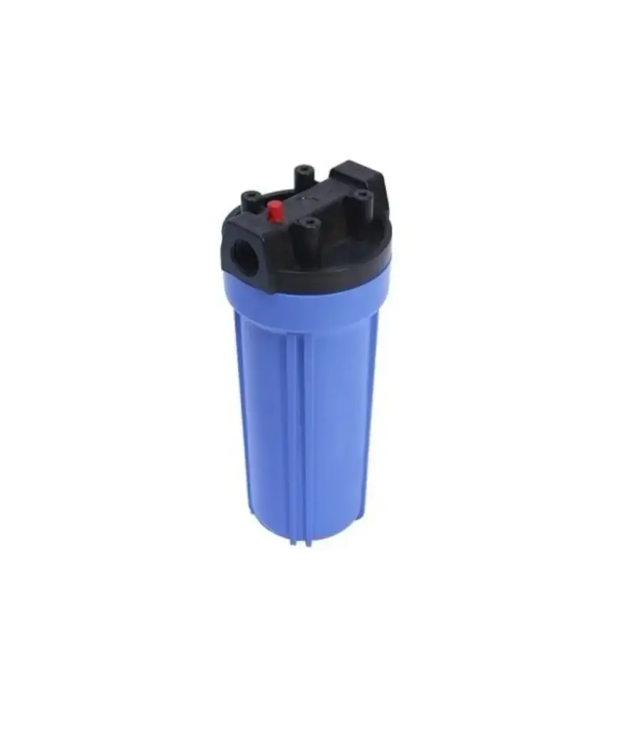 Filtro Carcasa Azul 10"L x 4 1/2"D/ S- 1" rosca BB HYDROFIL