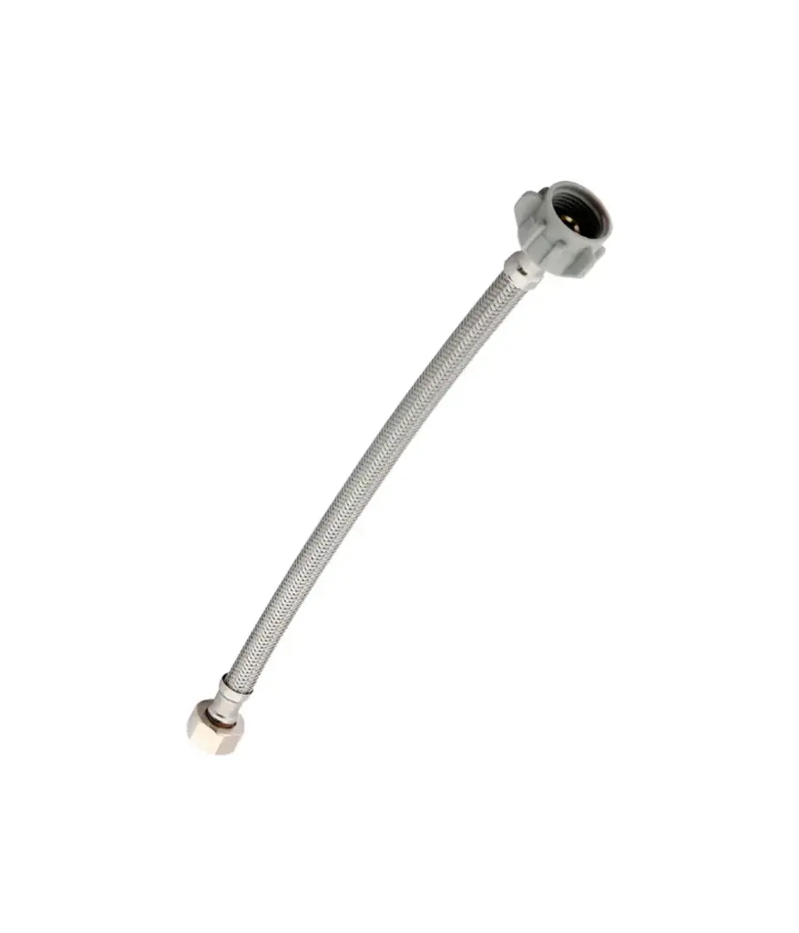 Tubo de abasto 1/2*M10*35 CM MONOBLOCK EDESA (unidad)