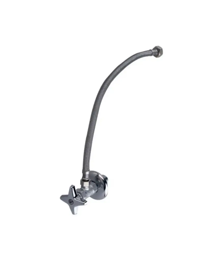 Valvula angular p/lavabo 1/2"x3/8"x16" c/serpentin E262.05DH FV