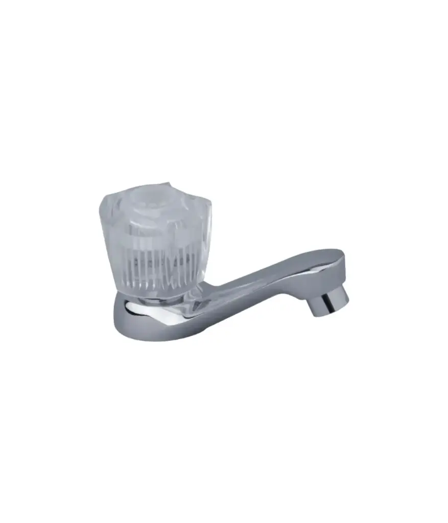 Valvula de lavabo 1/2" Euro Style FV pomo cristal (E220.01/29CR)