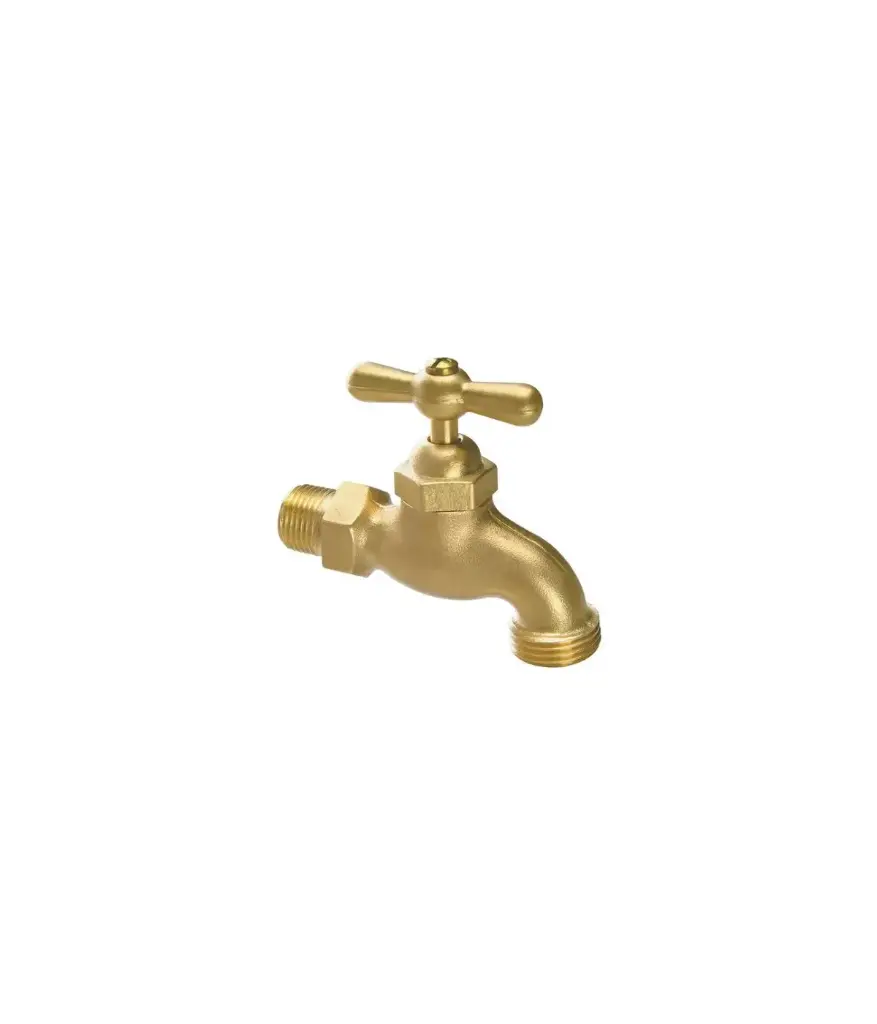 Valvula de jardin 1/2 bronce economica