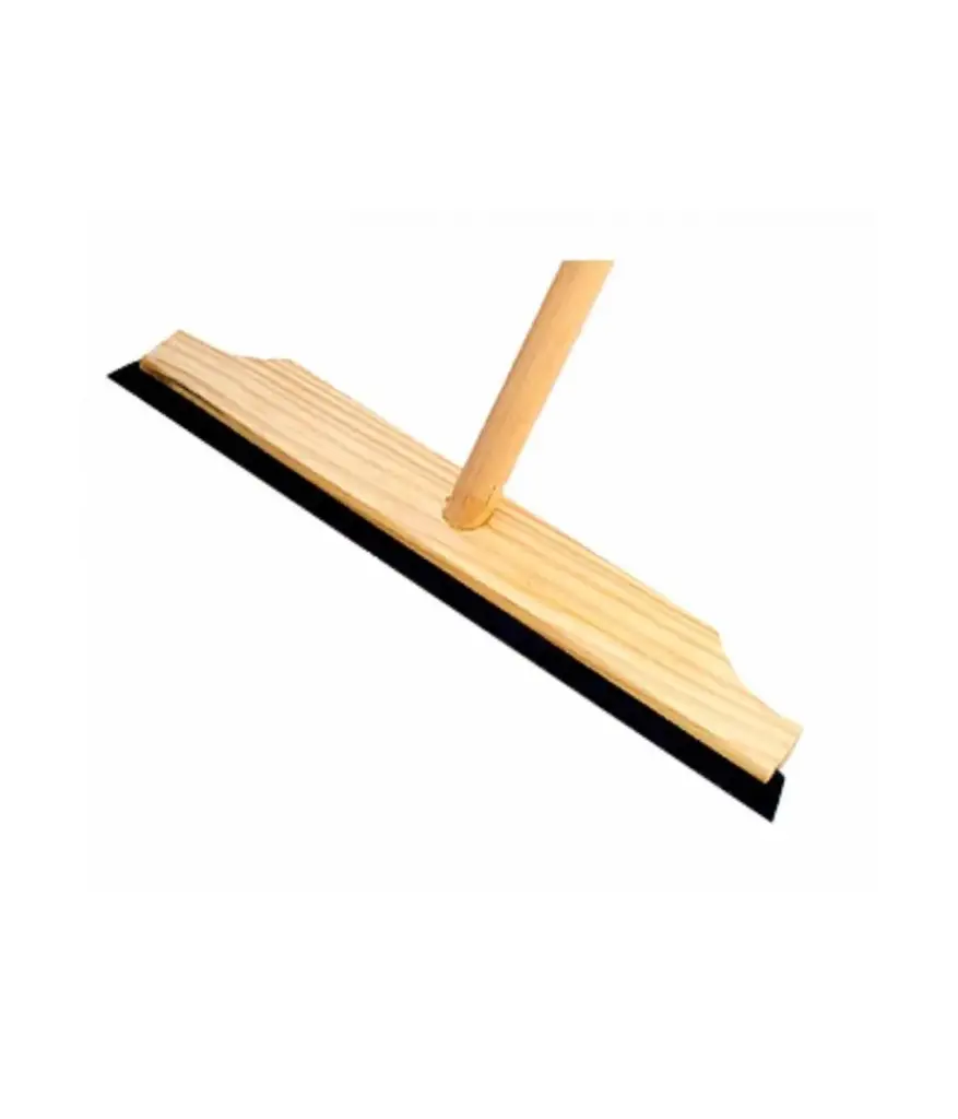 Escurridor p/piso c/mango madera 45cm
