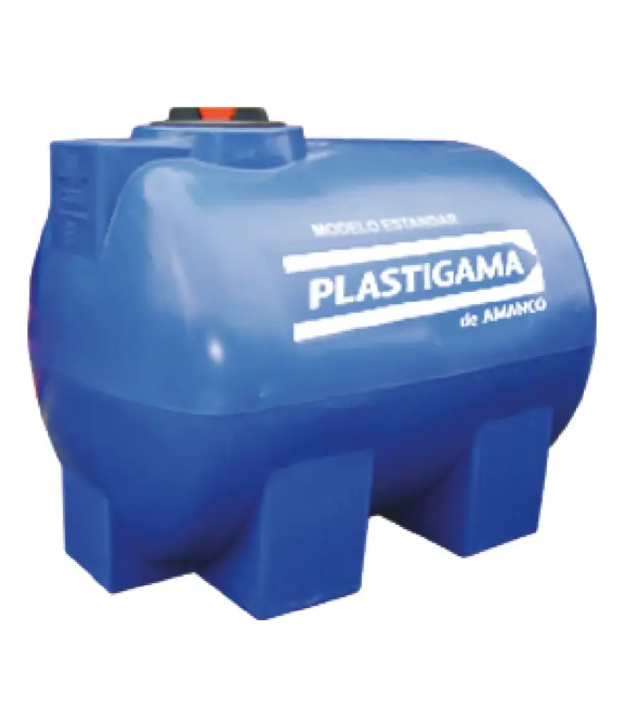 Tanque cilindrico plastico 1300 Lt c/kit 3/4 plastigama