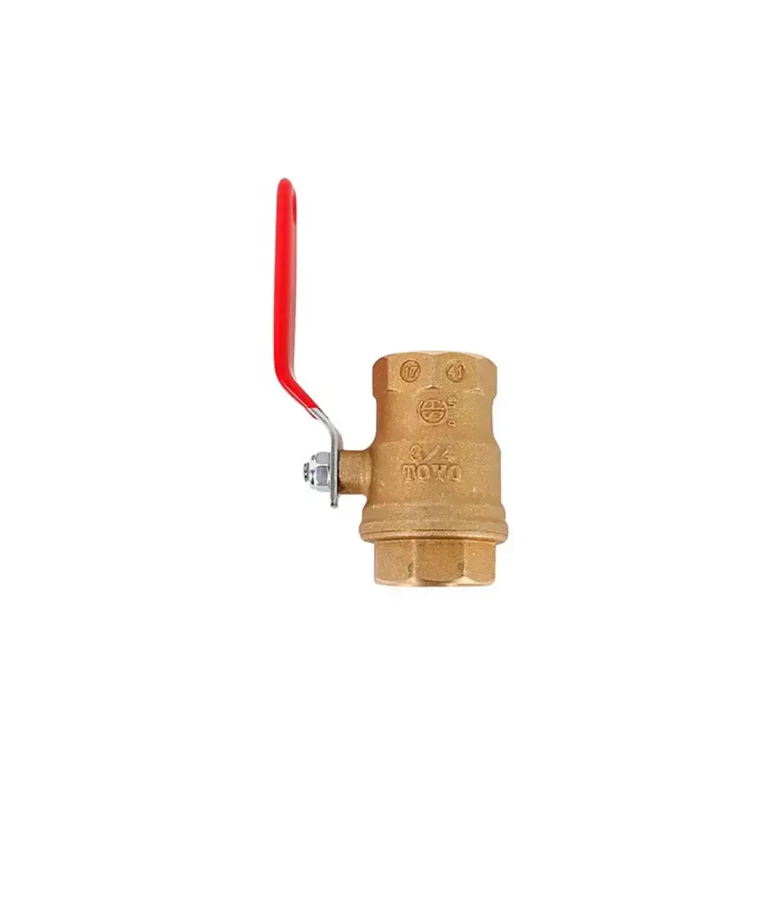 valvula de bola p/total 3/4" Red White