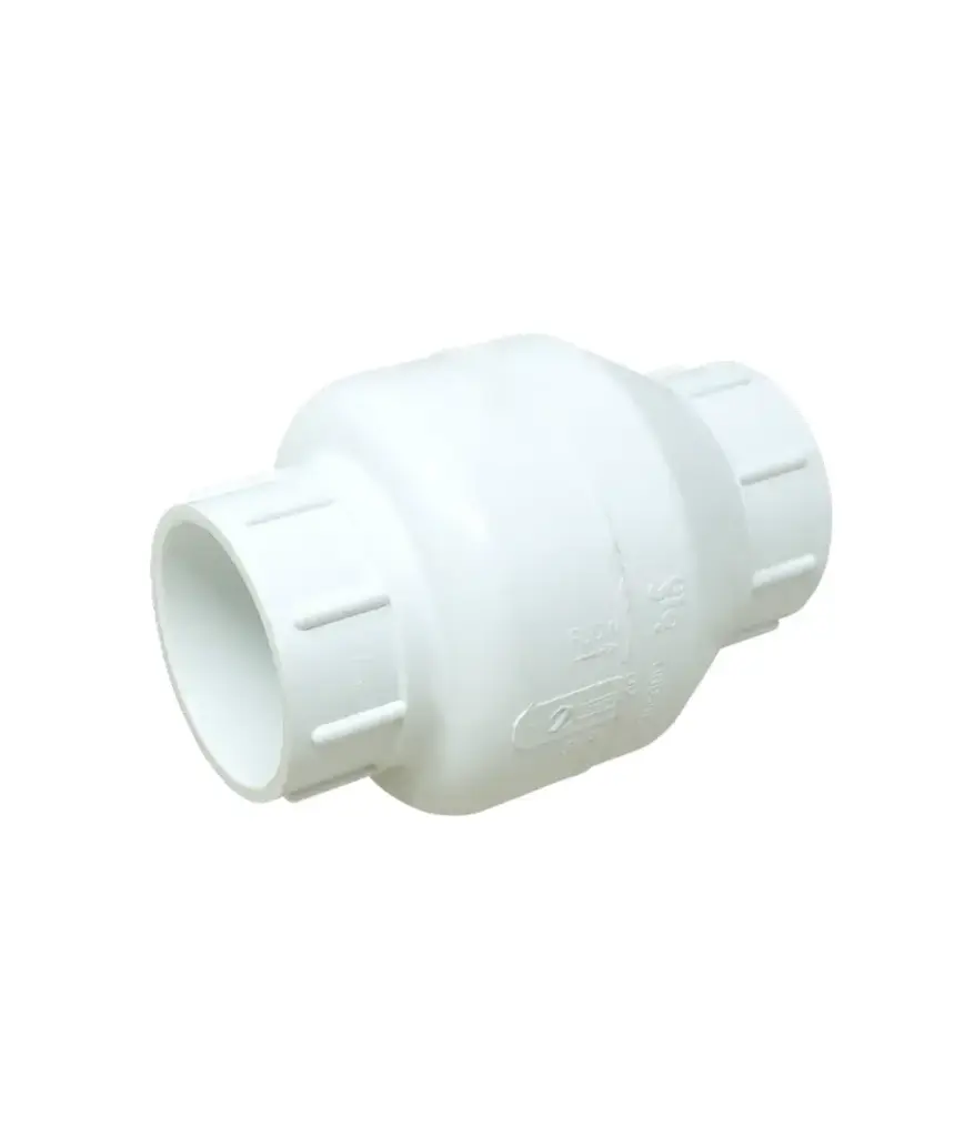 Valvula cheque de lengueta p/piscina 1 1/2" PVC