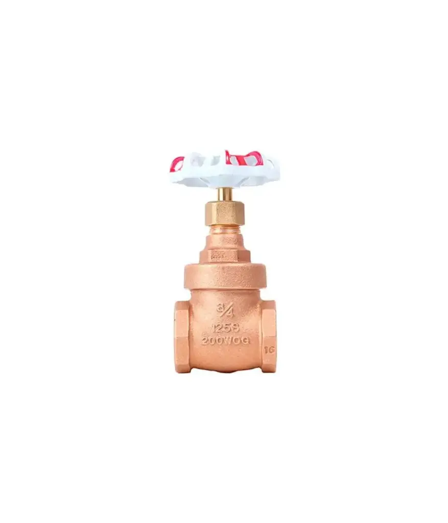 Valvula de compuerta 3/4" Red White
