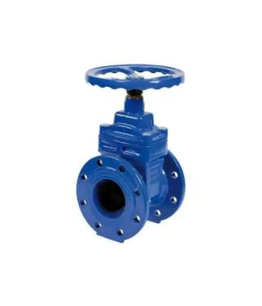 Valvula de compuerta de hierro 110mm/4" BRIDADA