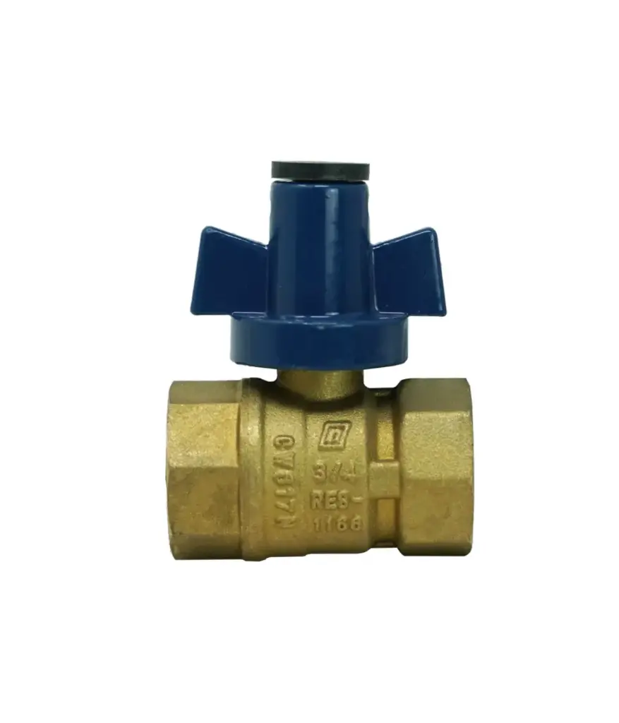 Valvula de corte inviolable 3/4"