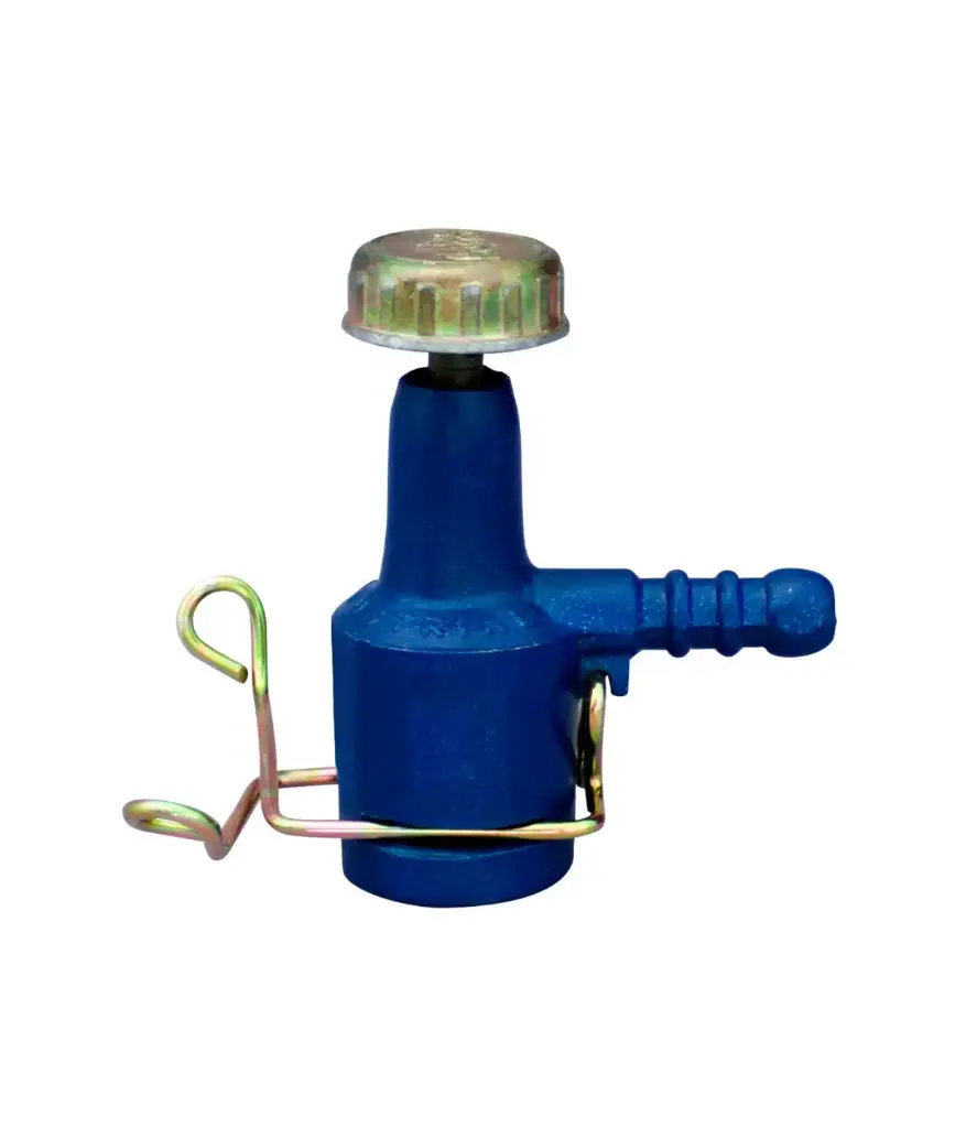 Valvula para gas industrial Keelgas Azul Regulable