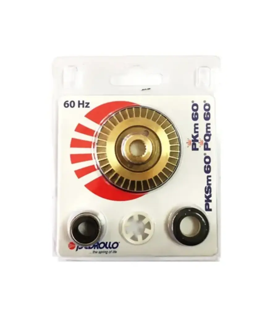 Kit RP p/bomba pedrollo (5pzas) 1/2hp PKm60/PKsm60/PQm60