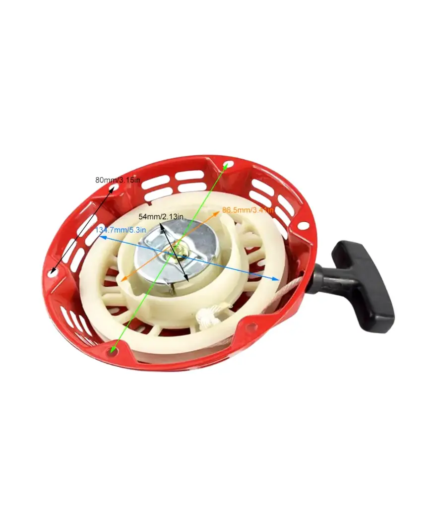 Repuesto p/bomba 5.5-6.5HP Arrancador GX-160 CN/TEMCO