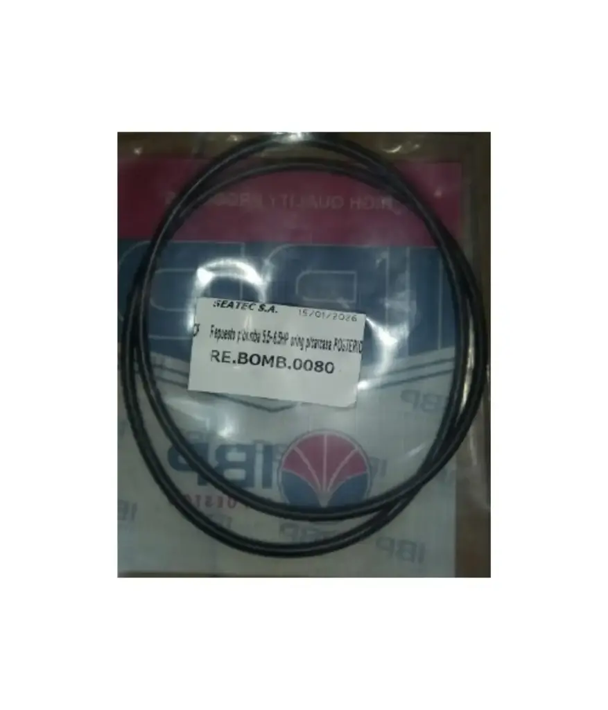 Repuesto p/bomba 5.5-6.5HP oring p/carcasa POSTERIOR 3" GX160 CN