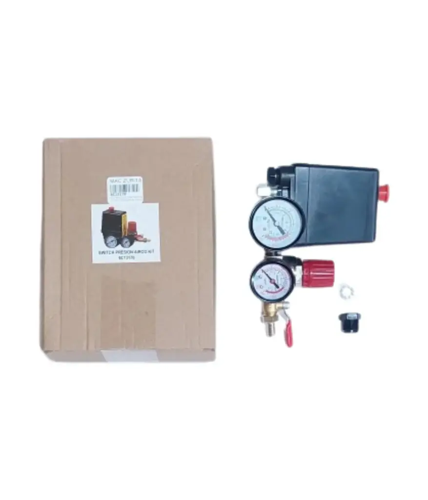 Kit p/compresor -switch-manometro-regulador AIRCO (6C13170)