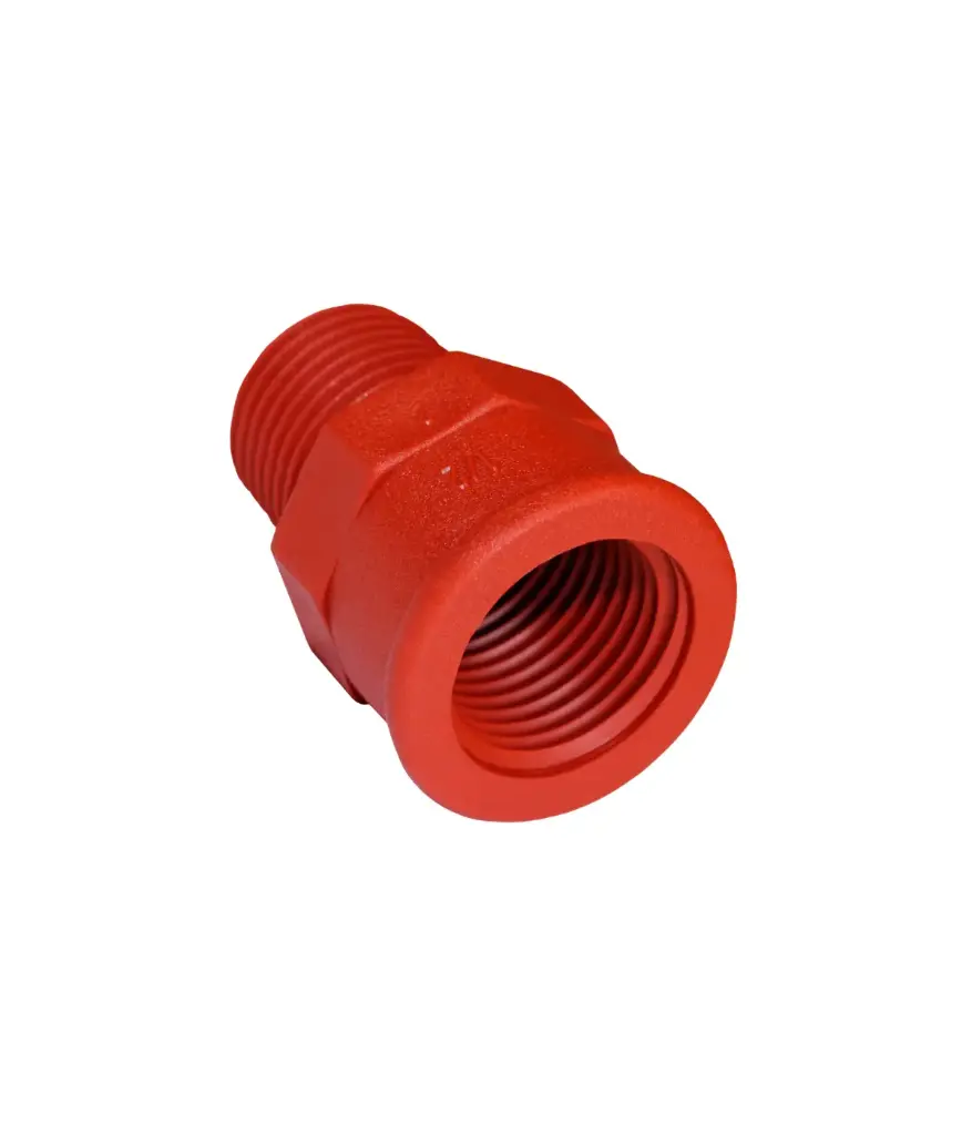 Adaptador macho/hembra PP r/r 1/2" x 1/2"