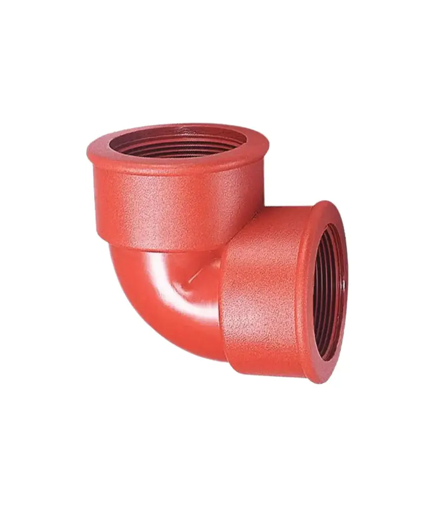 Codo roscable PP 1 1/2" x 90°