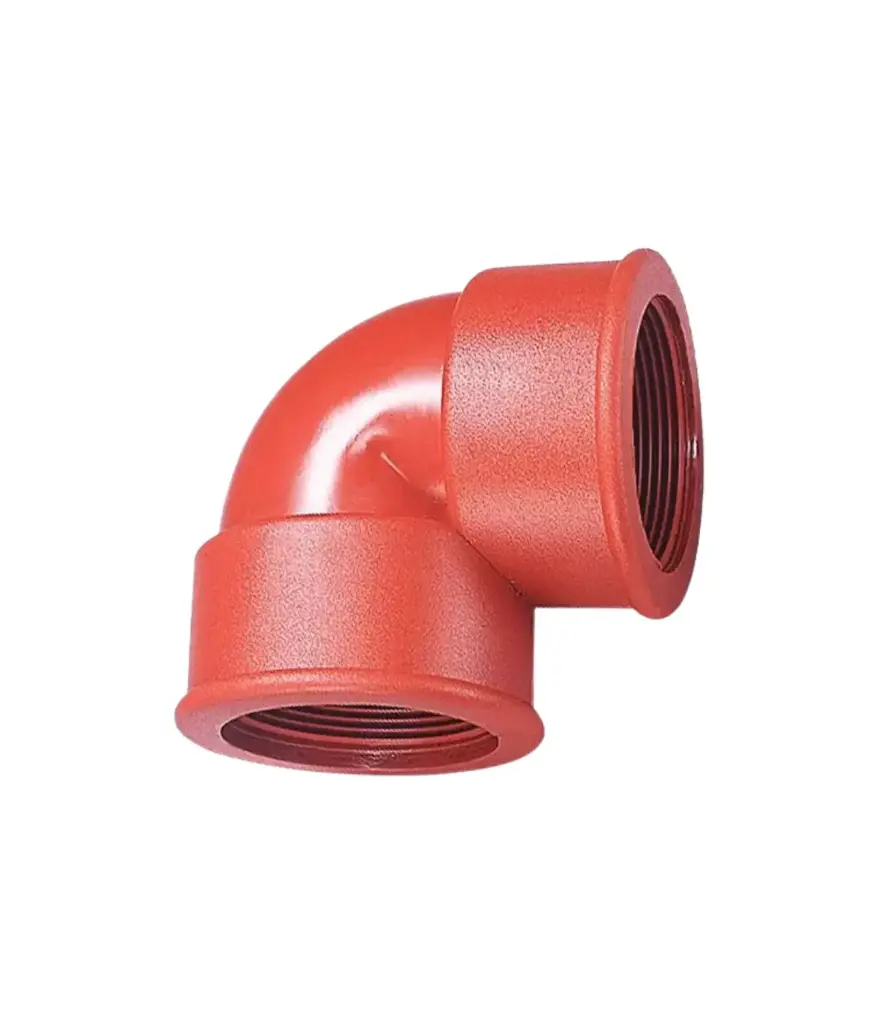 Codo roscable PP 1/2" x 90°