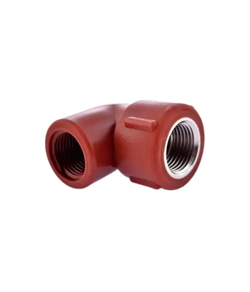 Codo roscable PP 1/2" x 90° c/inc metal hembra