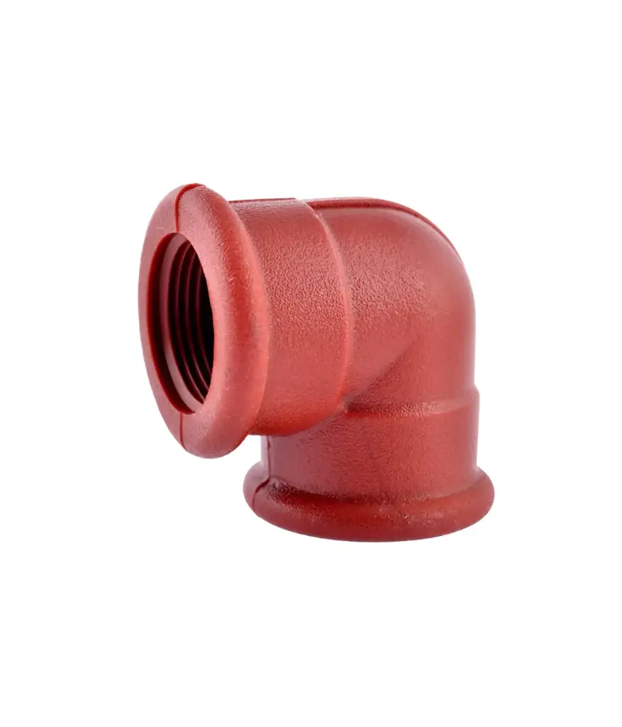 Codo roscable PP 1/2" x 90° Cachimba
