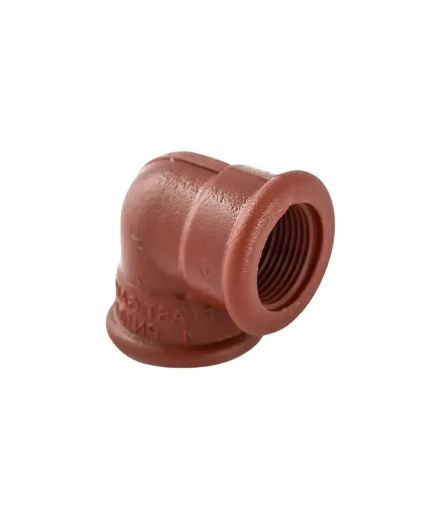 Codo roscable PP 3" x 90º