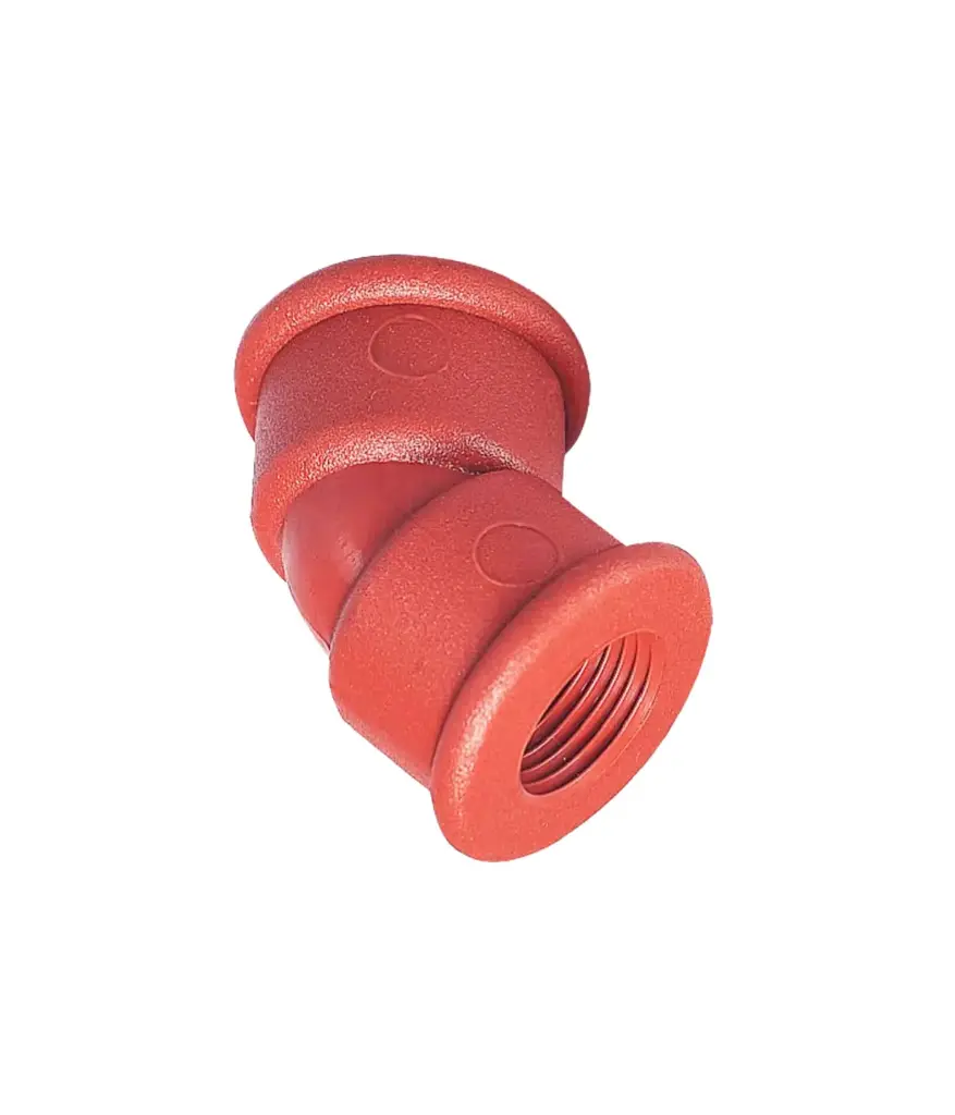 Codo roscable PP 3/4" x 45°